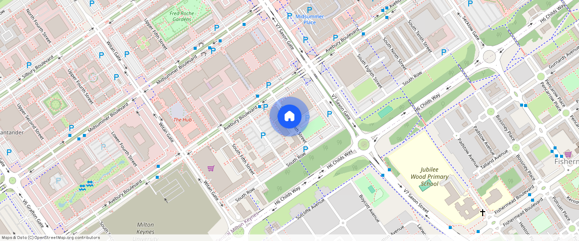 South Seventh Street, Milton Keynes, MK9