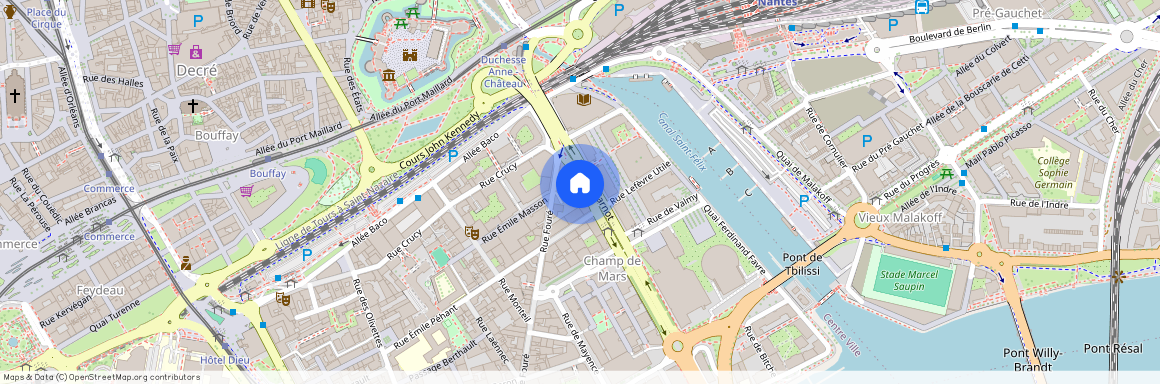 Nantes Centre Ville, Nantes Cité Des Congrès