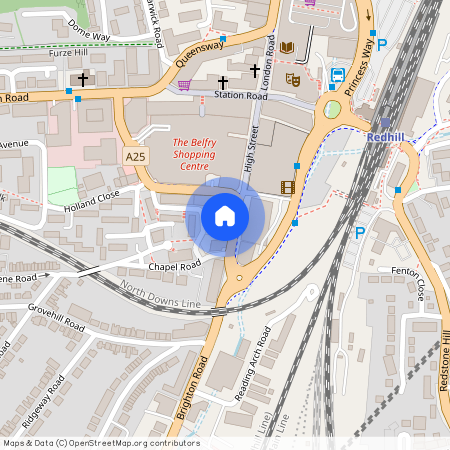 Queensgate. Redhill, RH1