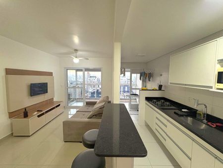 Apartamento para Locação com Vista para o Mar – 1 Suíte, Lazer Completo e 1 Vaga - Embaré - Santos/SP - Photo 5