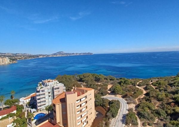APARTMENT FOR RENT IN CALPE WITH AMAZING 360 DEGREE VIEWS