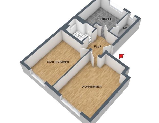 Gute Aufteilung mit viel Platz - Foto 1