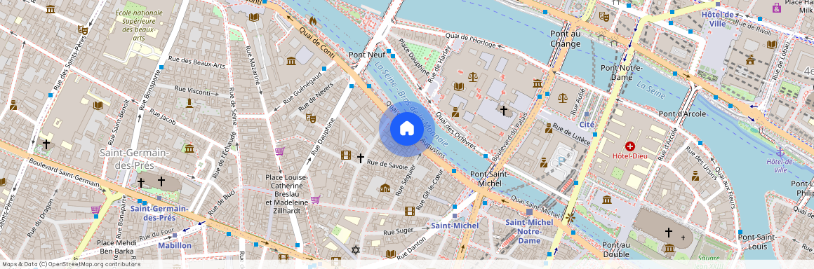 Quai des Grands-Augustins, Francja, Paris