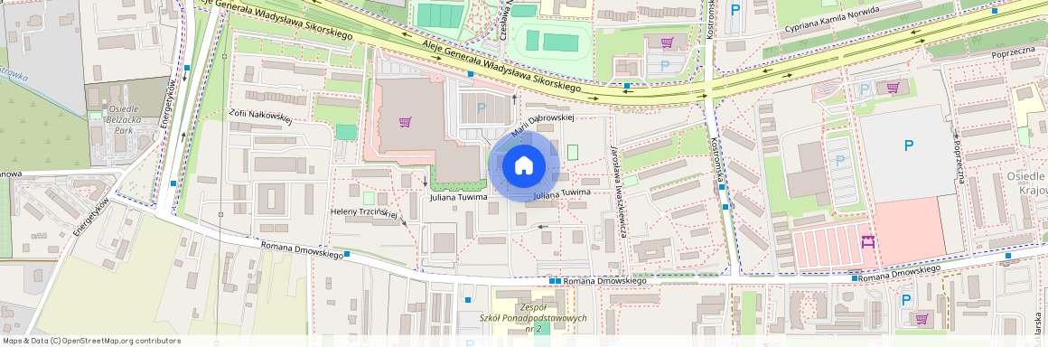 ul. Juliana Tuwima, Piotrków Trybunalski, łódzkie