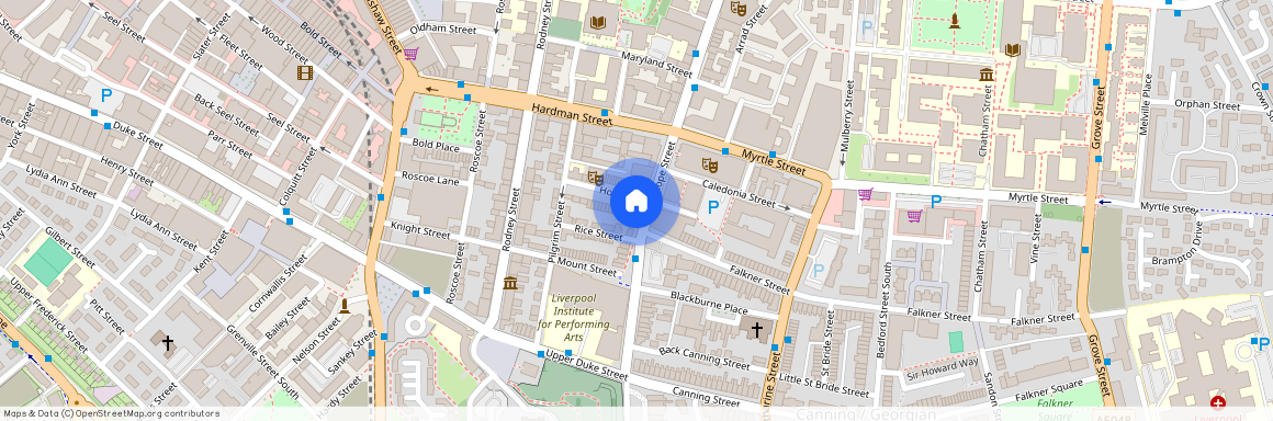 Plot Hahnemann Building, Classic Bigger Studio at Nationwide, Hahnemann Building, 42 Hope Street L1