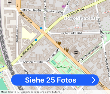 Schick & hell: Wohnung mit Balkon im Rathenauviertel - Foto 1