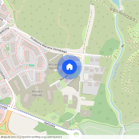 ul. Marzeń, Jasień, Gdańsk, pomorskie