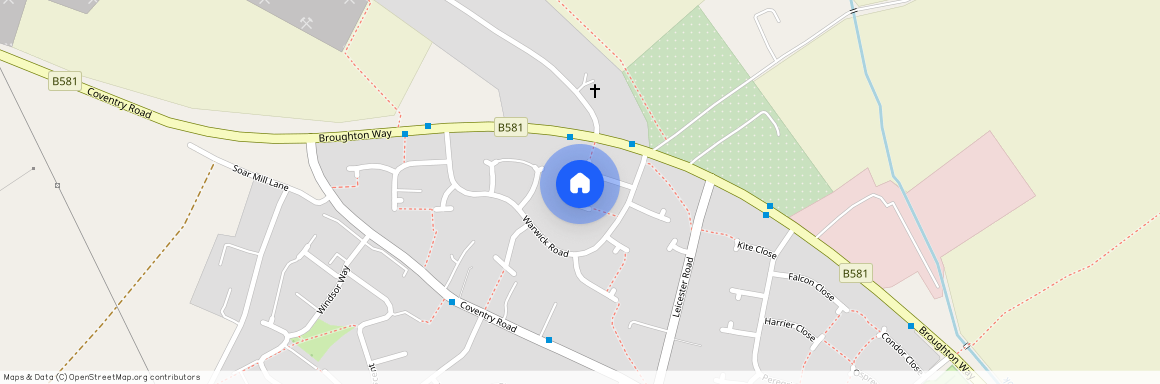 Whitby Close, Broughton Astley, LE9