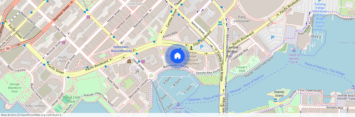 1077 Marinaside Crescent, Vancouver, British Columbia, V6Z 2Z5