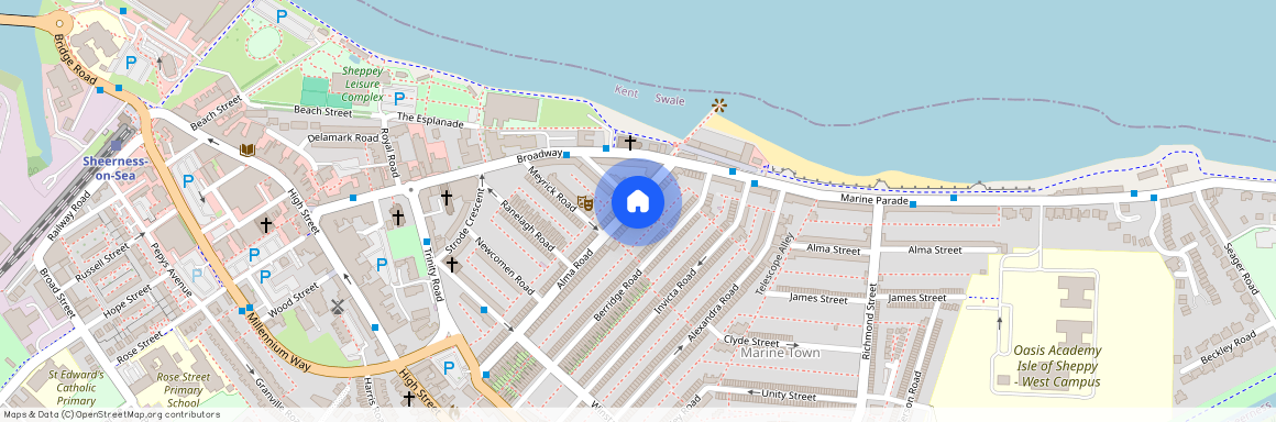 Alma Road, Sheerness, ME12