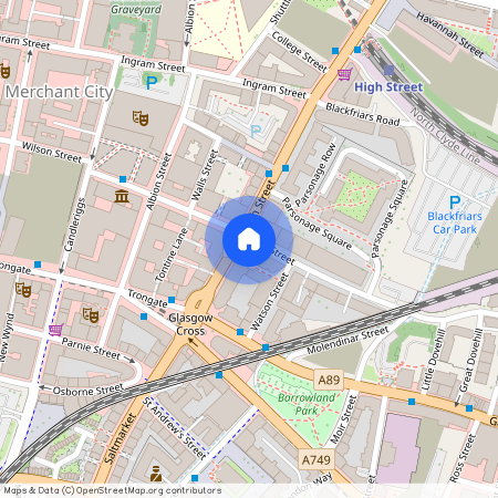 Bell Street, Flat 2-1, Merchant City, Scotland, G4 0AN