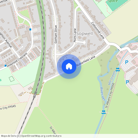 Butterfield Lane, St. Albans, Hertfordshire