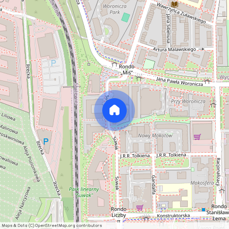 ul. Suwak, Służewiec, Mokotów, Warszawa, mazowieckie