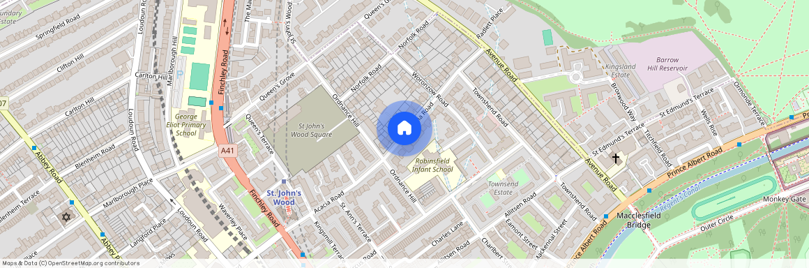 Acacia Road, St John's Wood, London, NW8