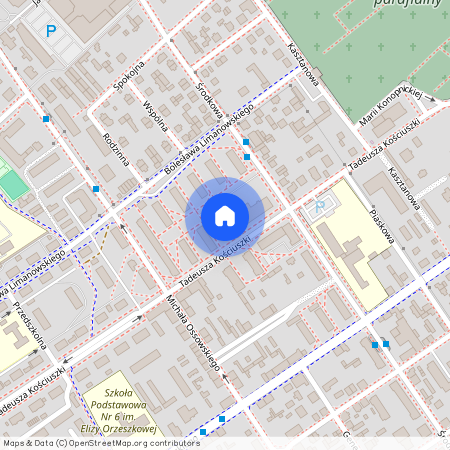 ul. Tadeusza Kościuszki, Żyrardów, żyrardowski, mazowieckie