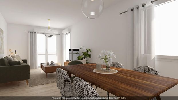 location Appartement T3 DE 62.09m² À LIEUSAINT - Photo 1