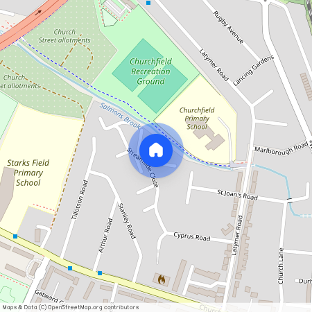 Streamside Close, London