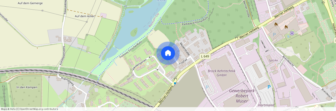 Irispfad 11 Bochum Werne Nordrhein-Westfalen 44894