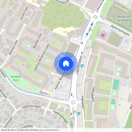 Hjalmar Bergmans gata, Hisings Backa