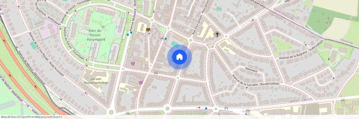 Avenue Jean de Bologne 56 - 1020 Bruxelles