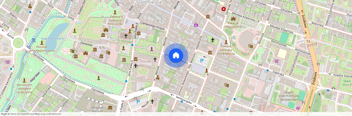 ul. Adama Mickiewicza, Śródmieście, Kielce, świętokrzyskie