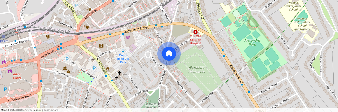 Church Road, Epsom, KT17