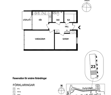 Fältspatvägen 23 B, våning None - Foto 4