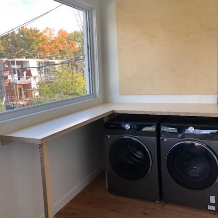 4 ½ Rosemont lumineux semi-meublé+chauffé à louer dans un beau quartier paisible 1,850$/mois - Photo 4