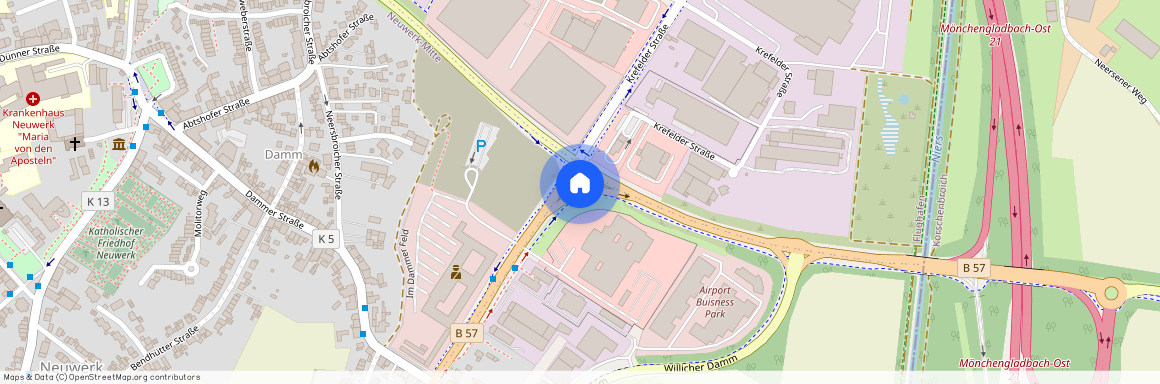 Krefelder Straße, 41066 Nordrhein-Westfalen - Mönchengladbach