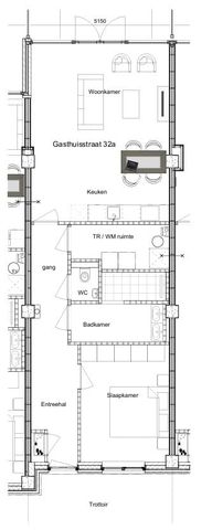 Appartement te huur: Gasthuisstraat 32-A 4001 BE Tiel - Foto 3