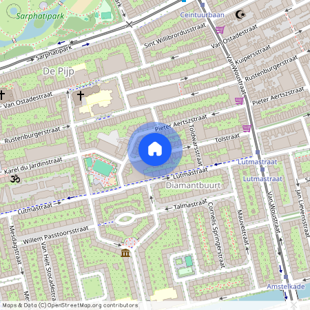 Zuid Pijp, 1073 SB, Tolstraat, Amsterdam