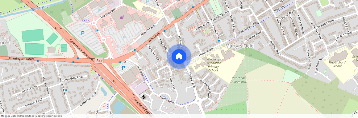 Hollow Lane, Canterbury, CT1