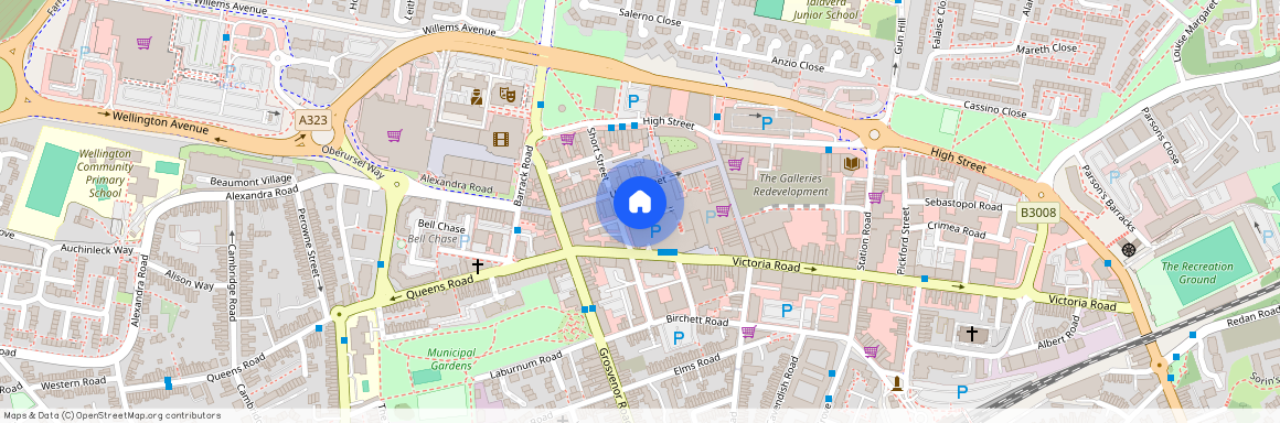 Union Terrace, Aldershot, Hampshire, GU11