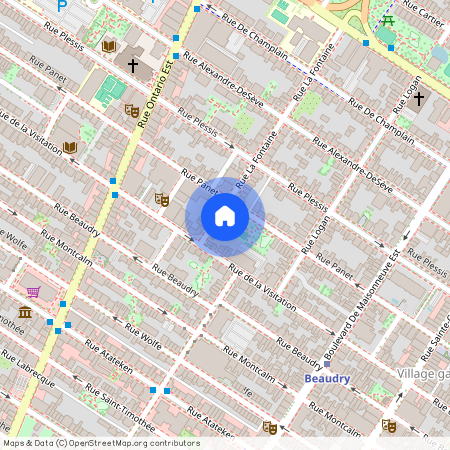 1322 Rue La Fontaine, Montréal (Ville-Marie), QC H2L