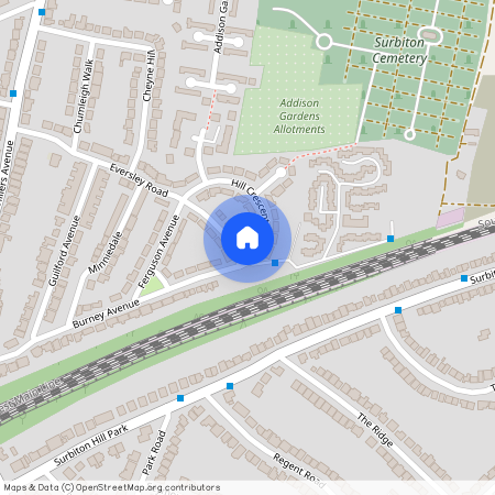 Hill Crescent, SURBITON KT5