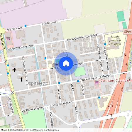 Via Gabriele DAnnunzio, Cormano, Lombardy 20032