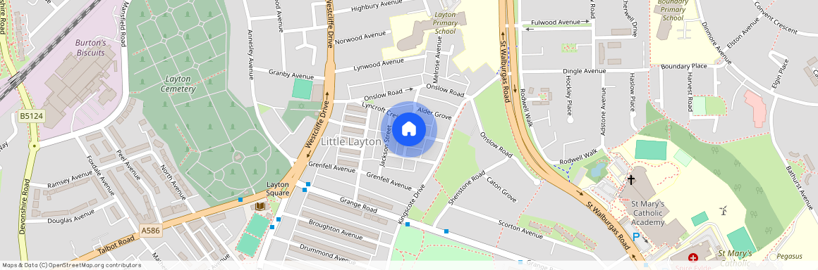 Croydon Road, Blackpool, FY3