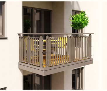 Eberswalde: ERSTBEZUG im LUXUS Neubau: 1-Zi mit 24 m² und Balkon ab... - Photo 5