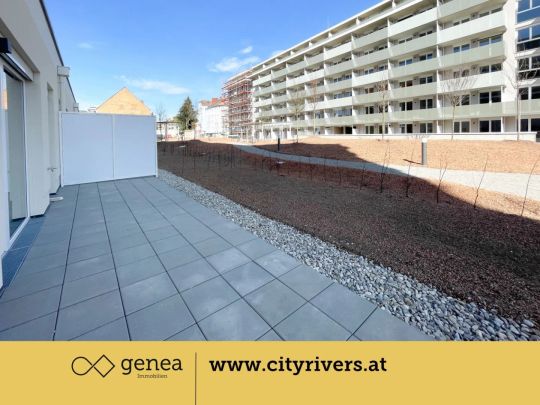 CITY RIVERS | Innenstadt Wohnung mit Garten | Neubau | Hohe Decken - Photo 1