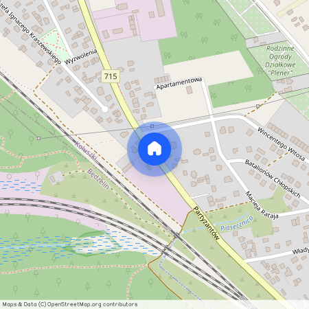 ul. Partyzantów, Koluszki, Koluszki, łódzki wschodni, łódzkie