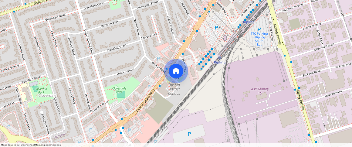 ** Samuel Wood Way Unit# 2302, Ontario, Toronto W08