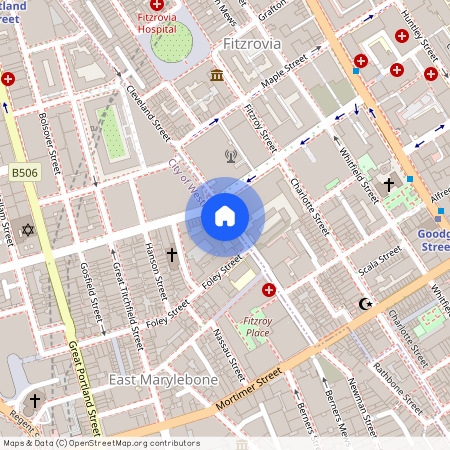 55 Cleveland Street, London W1T