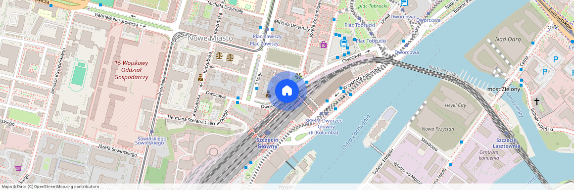 ul. Owocowa, Nowe Miasto, Śródmieście, Szczecin, zachodniopomorskie