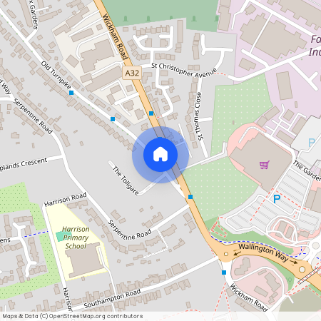 Wickham Road, Fareham, Hampshire, PO16 7JF