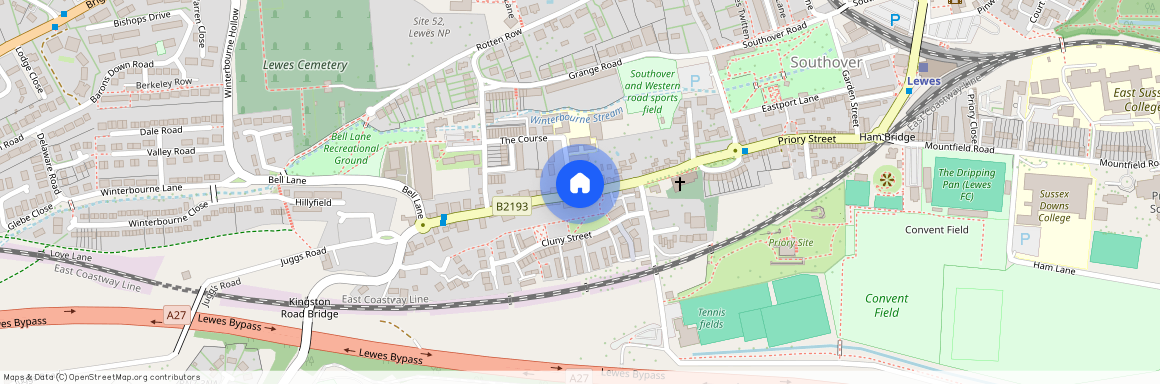 Southover High Street, Lewes, BN7