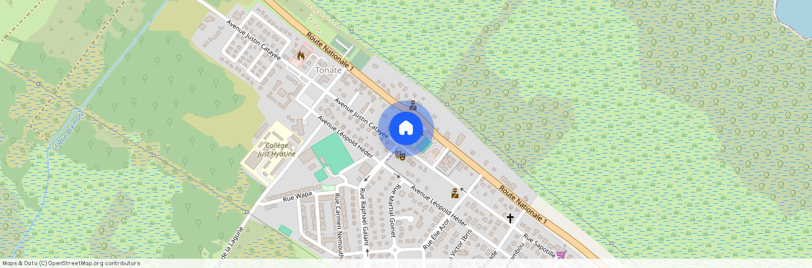 GUYANE (973), - DROM, MACOURIA (97355)