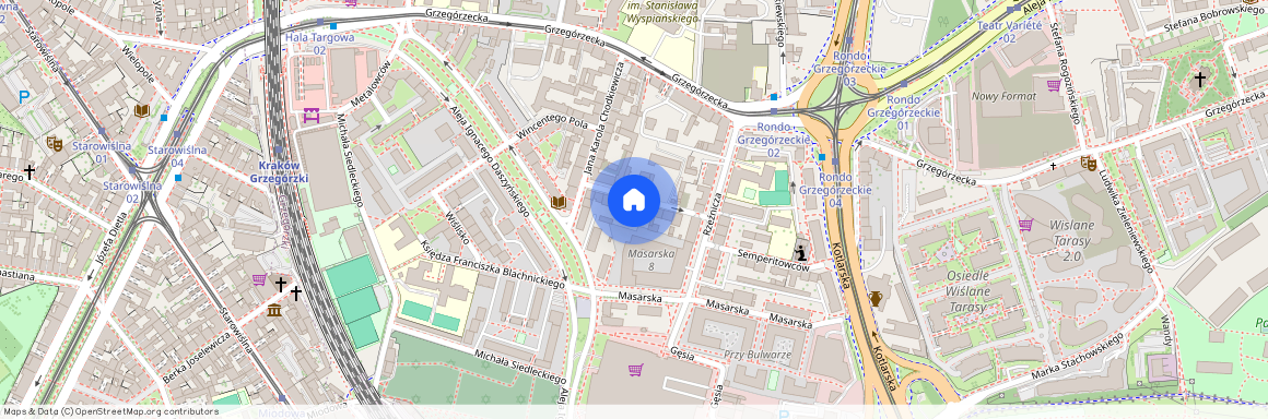 ul. Prochowa, Grzegórzki, Grzegórzki, Kraków, małopolskie