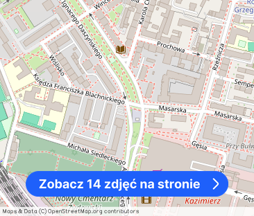 68 m² z tarasem, 2 pokoje, widok na Wawel, obok Galerii Kazimierz - Zdjęcie 1