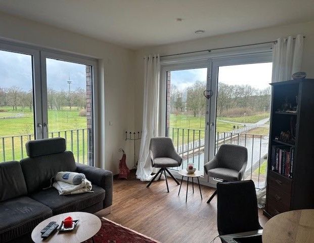 Emsauenpark - Exklusive 3 Zimmer-KÃ¼che-Bad-Wohnung mit Blick in den Park zu vermieten - Foto 1