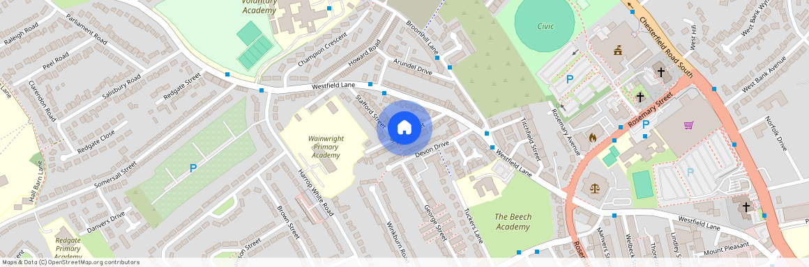 Sadler Street, Mansfield, Nottinghamshire, NG19